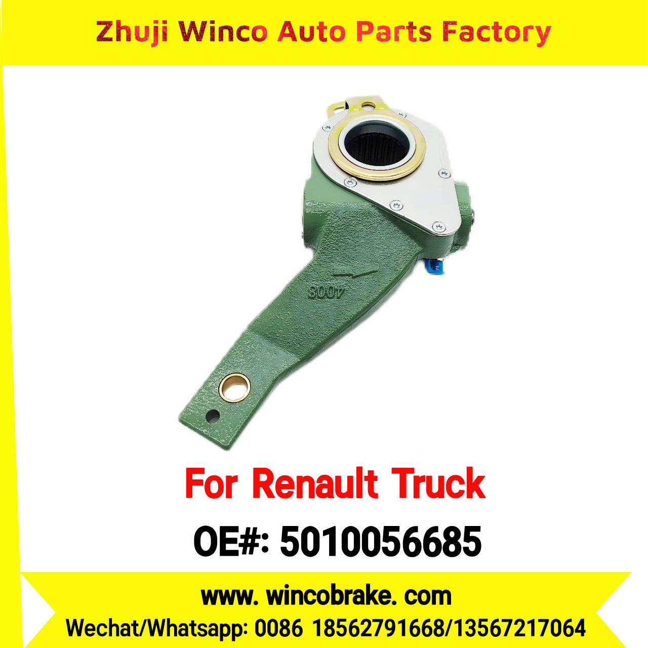 Winco OEM 5010056685 Automatic Slack Adjuster TO FIT Renault Truck REPLACES HALDEX 79013
