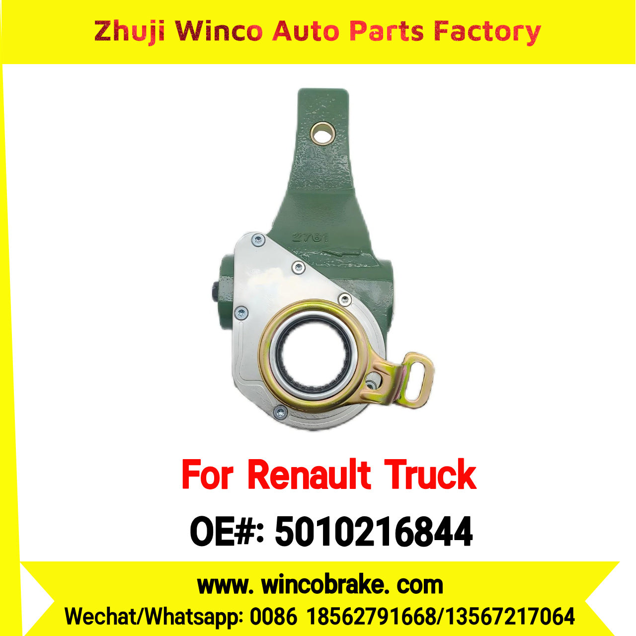 Winco OEM 5010216844 Truck Brake Slack Adjuster TO FIT Renault Truck REPLACES HALDEX 79300