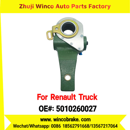 Winco OEM 5010260027 Automatic Slack Adjuster TO FIT Renault Truck & Trailer 27 Teeth LH REPLACES HALDEX