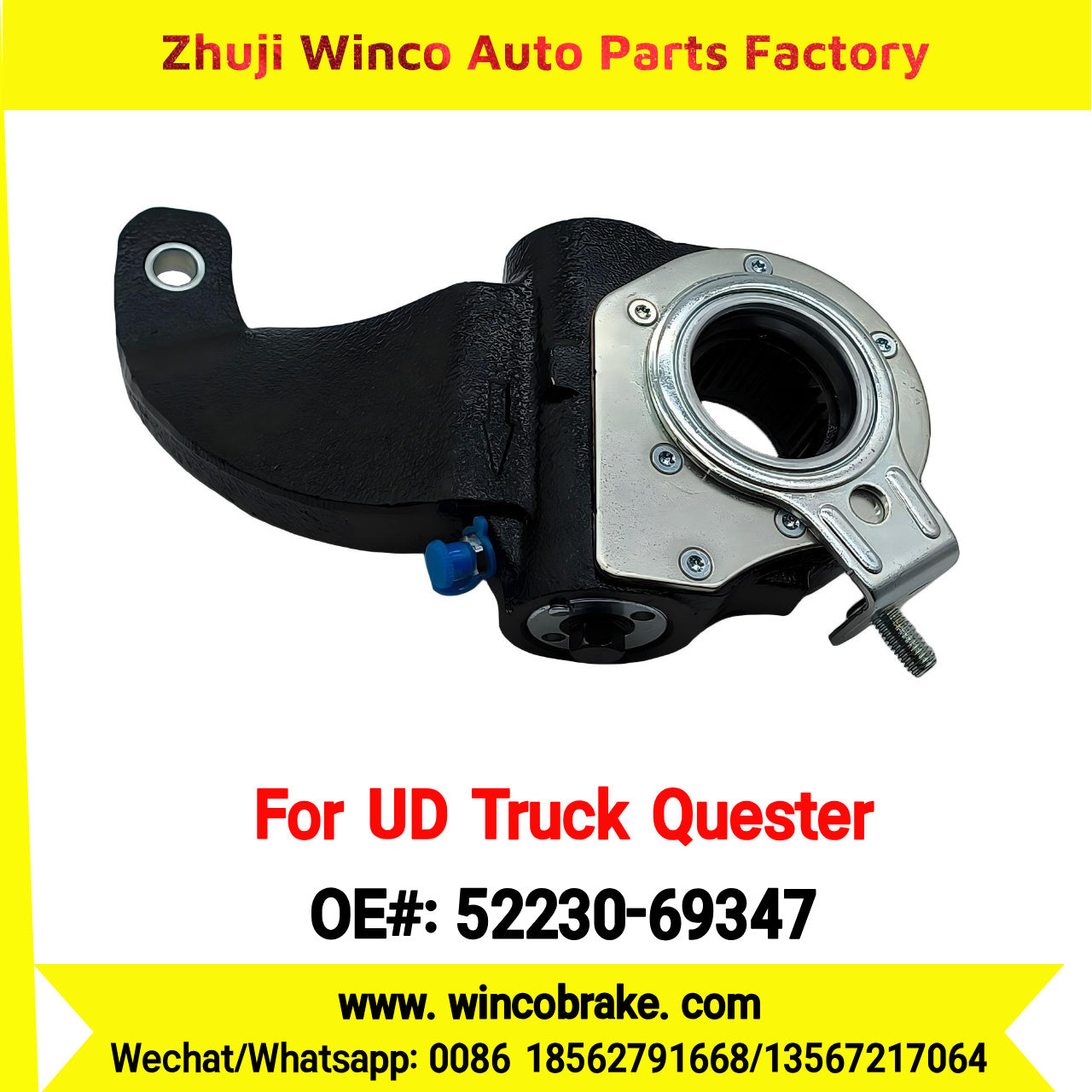 Winco OEM 52230-69347 Factory Supply Automatic Slack Adjuster for UD QUESTER to Southeast Asia Philippines Market
