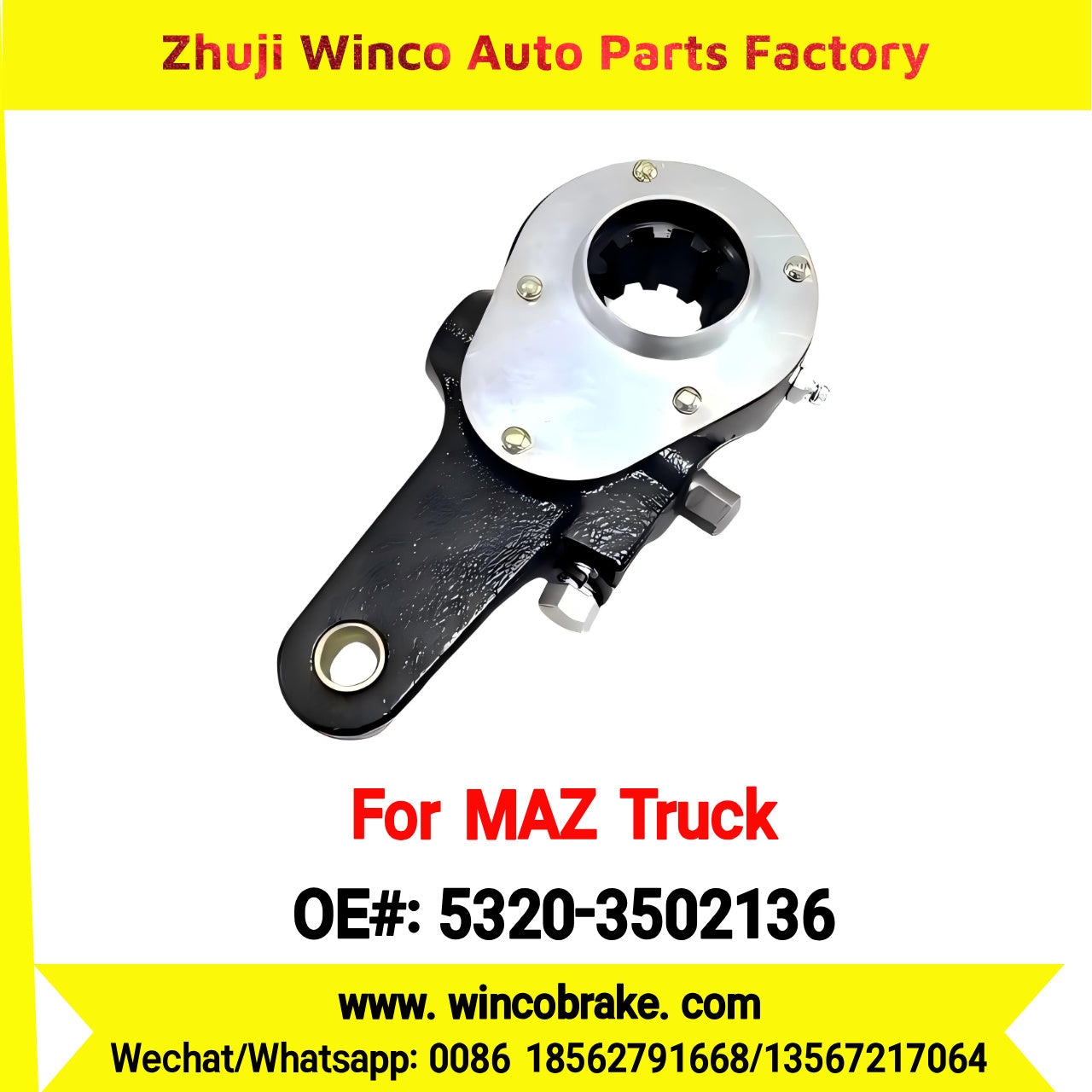 Winco OEM 5320-3502136 New Manual Slack Adjuster for Russian Market Export