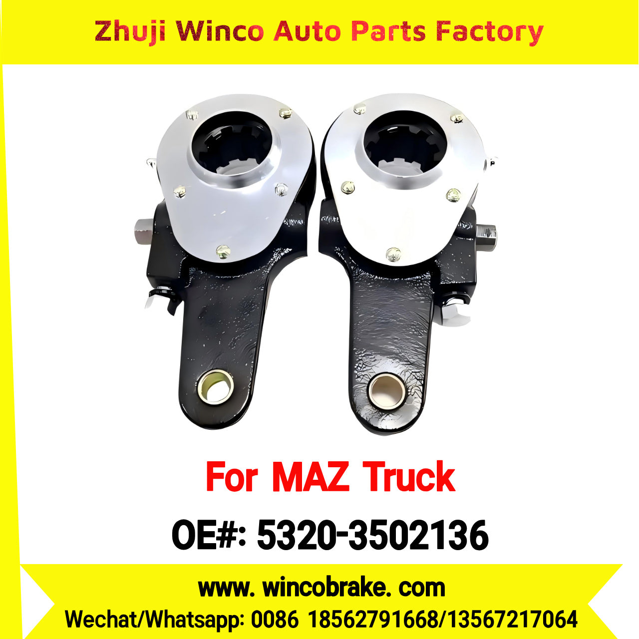 Winco OEM 5320-3502136 New Manual Slack Adjuster for Russian Market Export
