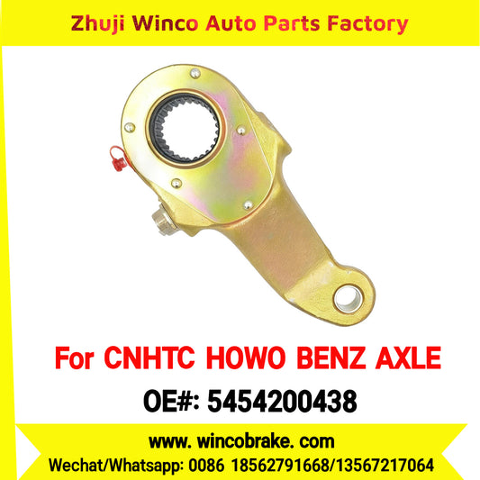 Winco OEM 5454200438 Manual Slack Adjuster for Auto Adjusting Arm for CNHTC HOWO BENZ AXLE Truck Spare Parts 26 Teeth