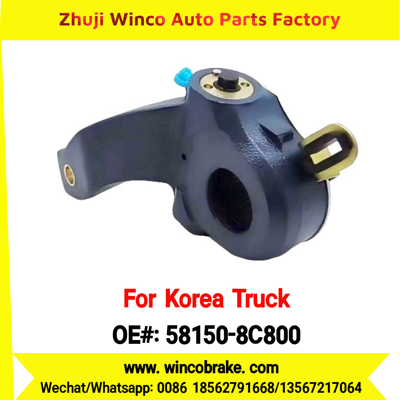 Winco OEM 58150-8C800 Export Automatic Brake Adjuster Suit to Universe Aerocity for Korea Trucks