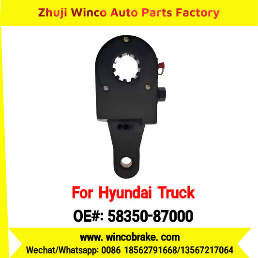 Winco OEM 58350-87000 Factory Supply Rear Brake Ratchet Straight Hand Brake Slack Adjuster for Truck Brake Systems