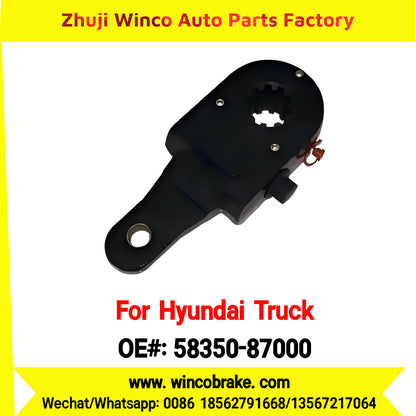 Winco OEM 58350-87000 Factory Supply Rear Brake Ratchet Straight Hand Brake Slack Adjuster for Truck Brake Systems