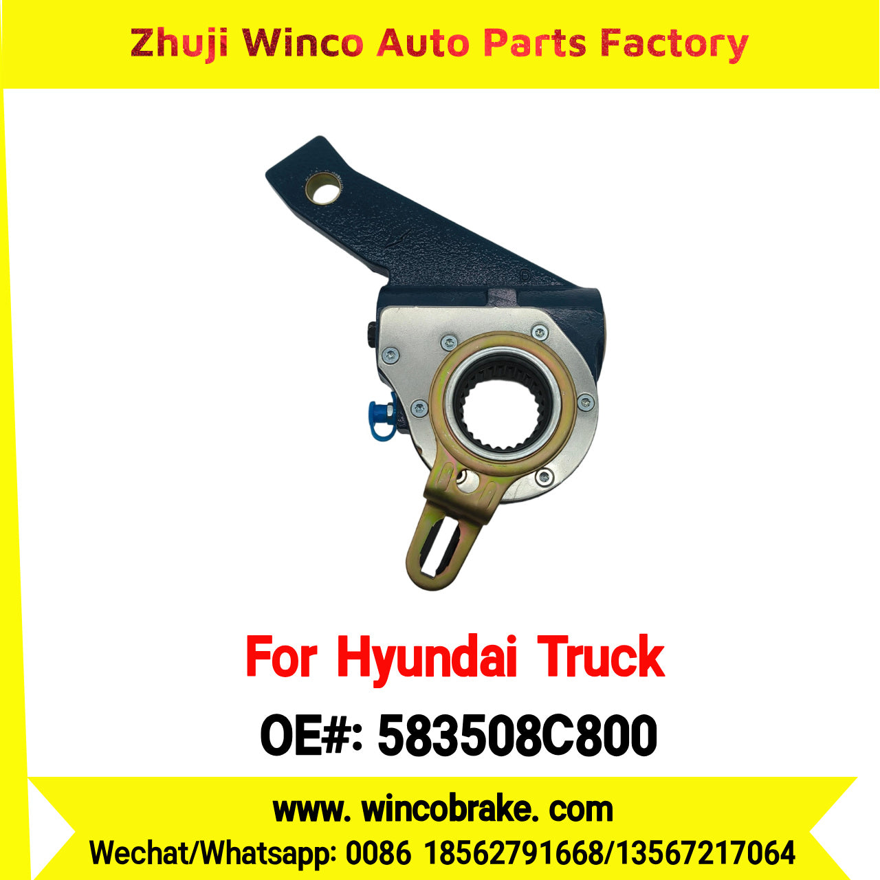 Winco OEM 583508C800 Automatic Slack Adjuster for Suit to Korea HYUNDAI & KIA Trucks & Buses to Southeast Asia Market