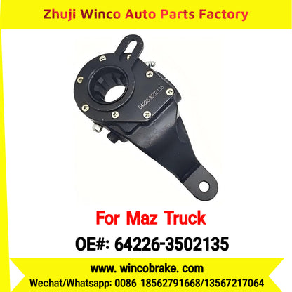 Winco OEM 64226-3502135 Automatic Slack Adjuster for RH 10 Teeth MAZ Truck Russian Heavy Duty