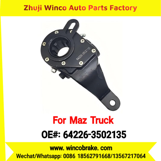 Winco OEM 64226-3502135 Automatic Slack Adjuster for RH 10 Teeth MAZ Truck Russian Heavy Duty