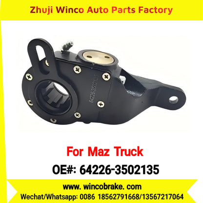 Winco OEM 64226-3502135 Automatic Slack Adjuster for RH 10 Teeth MAZ Truck Russian Heavy Duty
