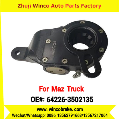 Winco OEM 64226-3502135 Automatic Slack Adjuster for RH 10 Teeth MAZ Truck Russian Heavy Duty