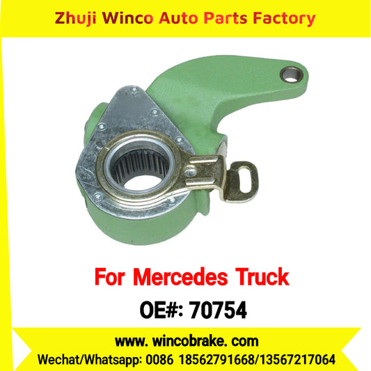 Winco OEM 70754 Brake Adjuster for Mercedes Benz Truck Automatic Slack Adjuster OEM 3894200438 Auto Parts Brake Adjusting Arm Haldex Type 1 Hole TO FIT MERCEDES Trucks LH 26 Teeth Replace Haldex 70754