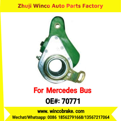 Winco OEM 70771 for Mercedes Benz Bus Automatic Slack Adjuster OEM 3074200238 Auto Parts Brake Adjusting Arm Haldex Type 1 Hole RH 26 Teeth TO FIT MERCEDES Bus Replace Haldex 70771