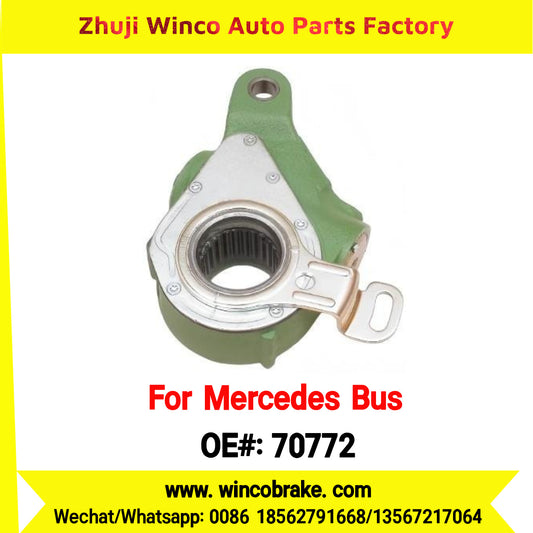 Winco OEM 70772 for Mercedes Benz Bus Automatic Slack Adjuster OEM 3074200138 Auto Parts Brake Adjusting Arm Haldex Type 1 Hole LH 26 Teeth TO FIT MERCEDES Bus Replace Haldex 70772