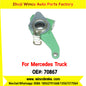 Winco OEM 70867 Brake Adjuster for Mercedes Benz Truck Automatic Slack Adjuster OEM 3894200738 Auto Parts Brake Adjusting Arm Haldex Type 1 Hole TO FIT MERCEDES Trucks Straight 26 Teeth Replace Haldex 70867