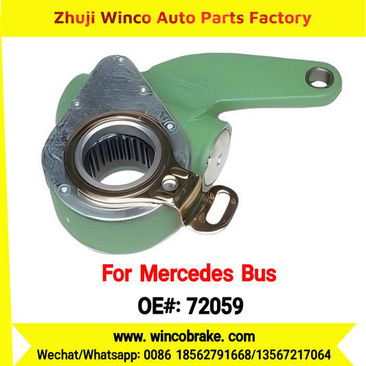 Winco OEM 72059 for Mercedes Benz Bus Automatic Slack Adjuster OEM 3574200538 Auto Parts Brake Adjusting Arm Haldex Type 1 Hole Straight TO FIT MERCEDES Bus REPLACES 26 Teeth Replace Haldex 72059