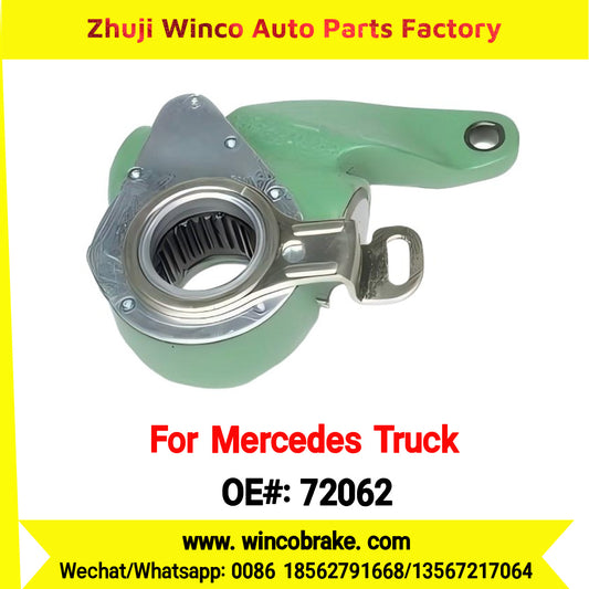 Winco OEM 72062 Brake Adjuster for Mercedes Benz Truck Automatic Slack Adjuster OEM 6194200038 Auto Parts Brake Adjusting Arm Haldex Type 1 Hole TO FIT MERCEDES Trucks LH 26 Teeth Replace Haldex 72062