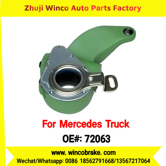Winco OEM 72063 Brake Adjuster for Mercedes Benz Truck Automatic Slack Adjuster OEM 6194200038 Auto Parts Brake Adjusting Arm Haldex Type 1 Hole TO FIT MERCEDES Trucks LH 26 Teeth Replace Haldex 72063