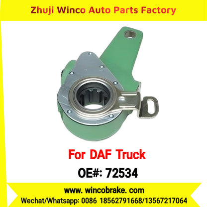 Winco OEM 72534 Automatic Slack Adjuster OEM 05375328 TO FIT DAF Truck and Bus Straight Spline 10 Teeth Replaces Haldex 72534