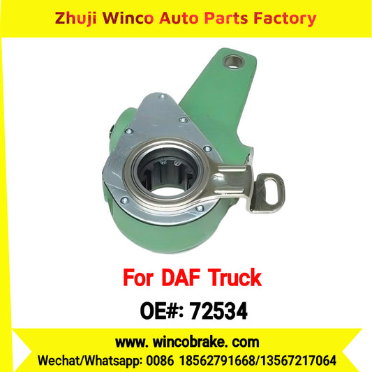 Winco OEM 72534 Automatic Slack Adjuster OEM 05375328 TO FIT DAF Truck and Bus Straight Spline 10 Teeth Replaces Haldex 72534
