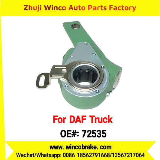 Winco OEM 72535 Automatic Slack Adjuster OEM 0159565 TO FIT DAF Truck Straight Spline 10 Teeth Replaces Haldex 72535