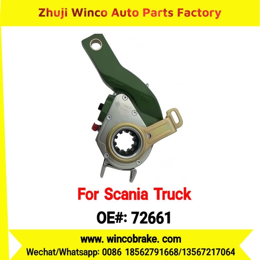 Winco OEM 72661 Automatic Slack Adjuster TO FIT Scania TRUCK & BUS Replaces OEM 1789562 RH 10 Teeth Haldex 72661