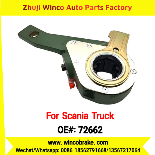 Winco OEM 72662 Automatic Slack Adjuster TO FIT Scania TRUCK & BUS Replaces OEM 1789560 Straight 10 Teeth Haldex 72662