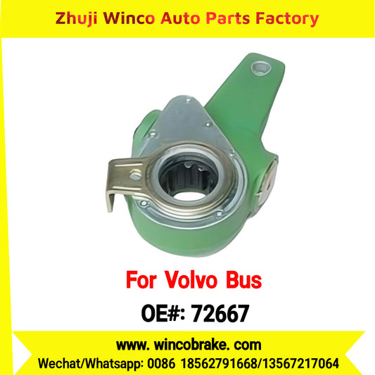 Winco OEM 72667 Automatic Slack Adjuster TO FIT Volvo Bus Replaces OEM 1135004 Straight 10 Teeth Haldex 72667
