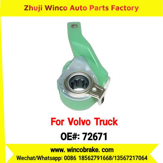 Winco OEM 72671 Automatic Slack Adjuster TO FIT Volvo Truck Replaces OEM 1586193 LH 10 Teeth Haldex 72671