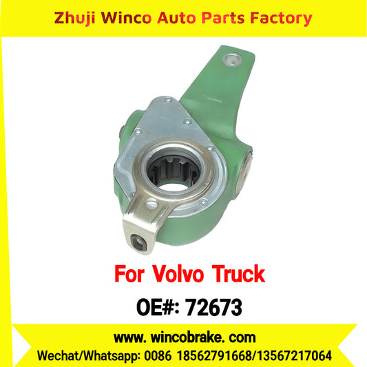 Winco OEM 72673 Automatic Slack Adjuster TO FIT Volvo Truck Replaces OEM 1592872 RH 10 Teeth Haldex 72673