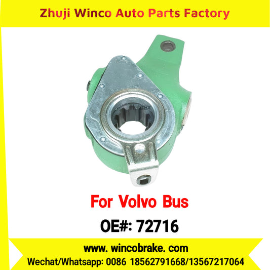 Winco OEM 72716 Automatic Slack Adjuster TO FIT Volvo Bus Replaces OEM 1134296 RH 10 Teeth Haldex 72716