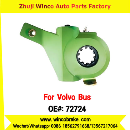 Winco OEM 72724 Automatic Slack Adjuster TO FIT Volvo Bus Replaces OEM 1136433 RH 10 Teeth Haldex 72724