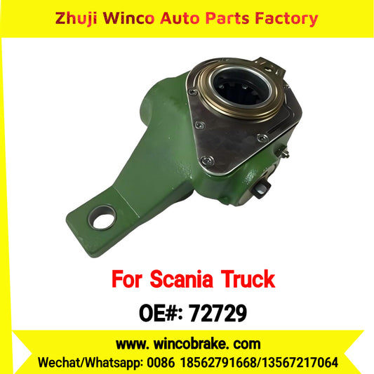Winco OEM 72729 Automatic Slack Adjuster TO FIT Scania TRUCK & BUS Replaces OEM 394195 RH 10 Teeth Haldex 72729