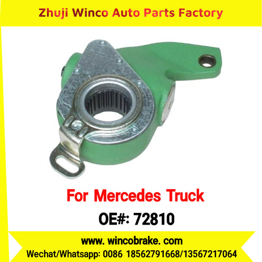 Winco OEM 72810 Brake Adjuster for Mercedes Benz Truck Automatic Slack Adjuster OEM 3574201438 Auto Parts Brake Adjusting Arm Haldex Type 1 Hole TO FIT MERCEDES Trucks RH 26 Teeth Replace Haldex 72810