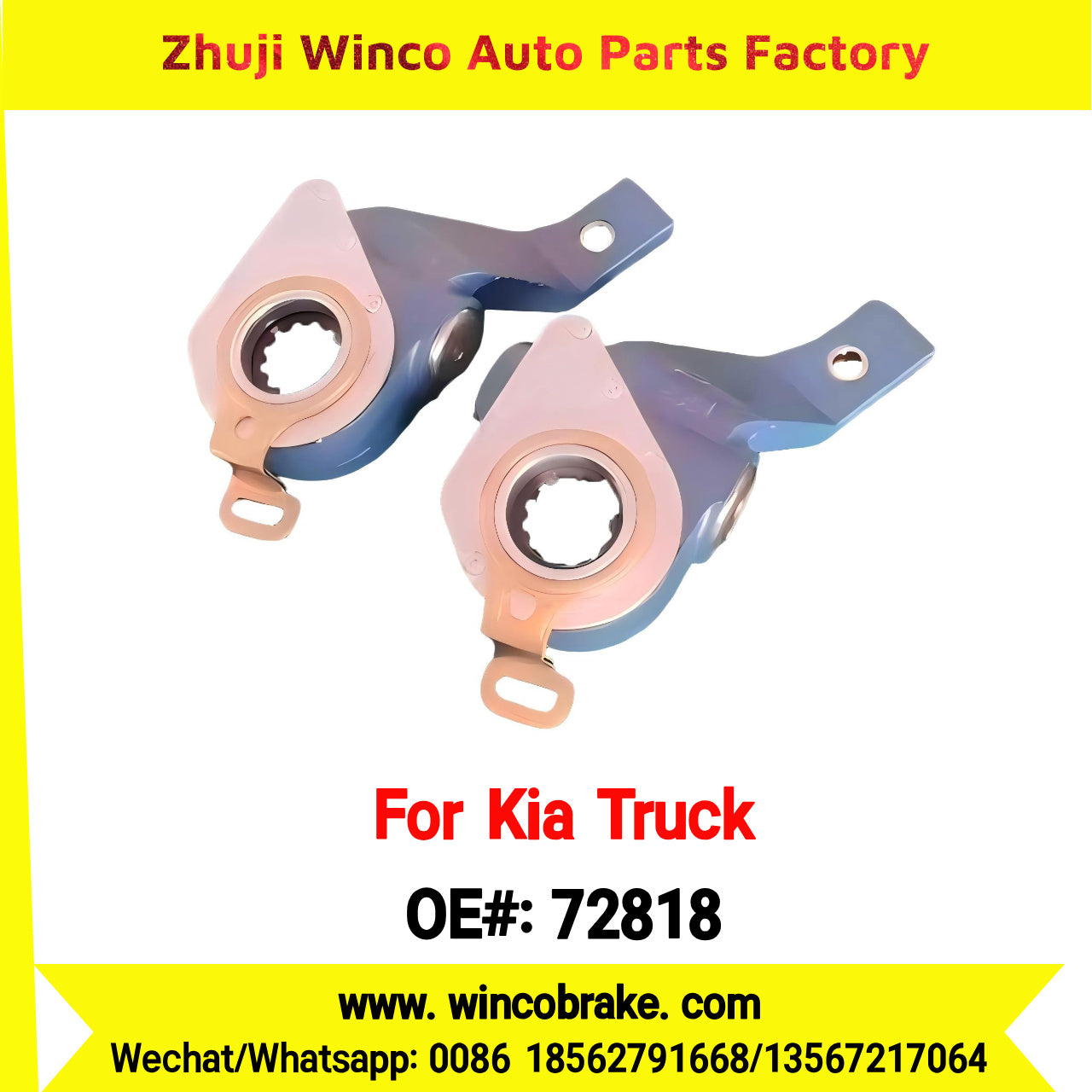 Winco OEM 72818 Factory Supply Automatic Slack Adjuster to Fit Korea Truck Replaces Haldex 72818