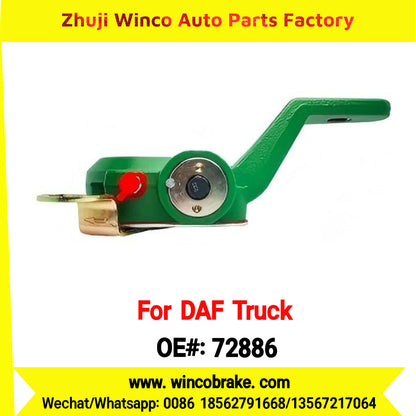 Winco OEM 72886 Automatic Slack Adjuster OEM 1263485 TO FIT DAF Truck LH Spline 10 Teeth Replaces Haldex 72886