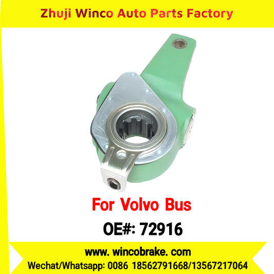 Winco OEM 72916 Automatic Slack Adjuster TO FIT Volvo Bus Replaces OEM 1136431 RH 10 Teeth Haldex 72916