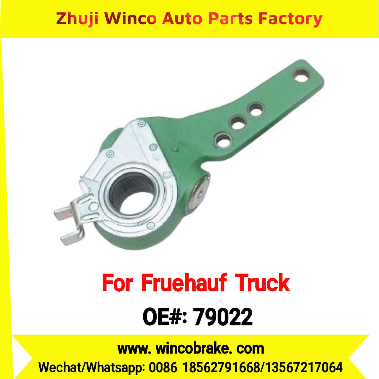 Winco OEM 79022 for Truck Brake Systems 37 Teeth Straight Fruehauf Truck OEM AJB0743001 Haldex Replacement SUIT TO AMERICAN TRUCKS