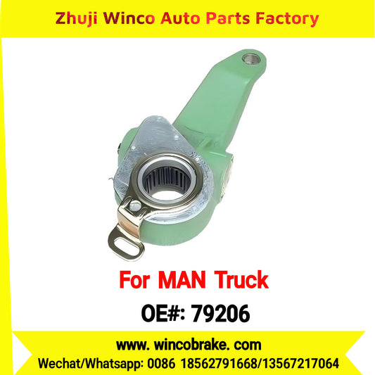 Winco OEM 79206 Automatic Slack Adjuster OEM 81.50610-6215 Fit MAN Truck and Bus Spare Parts LH 26 Teeth Replace Haldex 79206