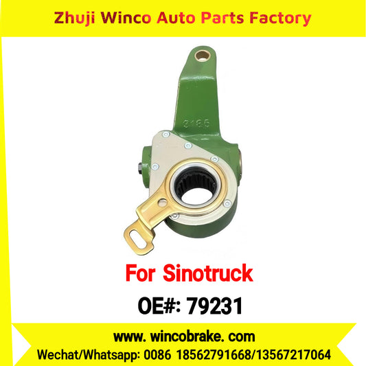Winco OEM 79231 Automatic Slack Adjuster for Suit to China Sinotruck Steyr Rear Truck 19 Teeth OEM HY02-00 LH Spare Parts To Replace Haldex 79231