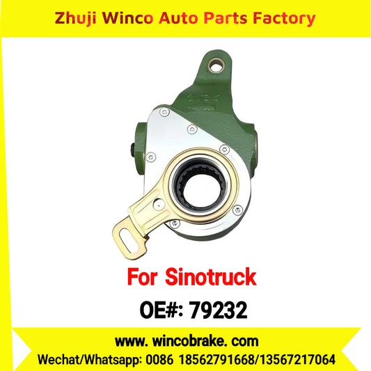 Winco OEM 79232 Automatic Slack Adjuster for Suit to China Sinotruck Steyr Rear Truck 19 Teeth OEM HZ02-00 RH Spare Parts To Replace Haldex 79232
