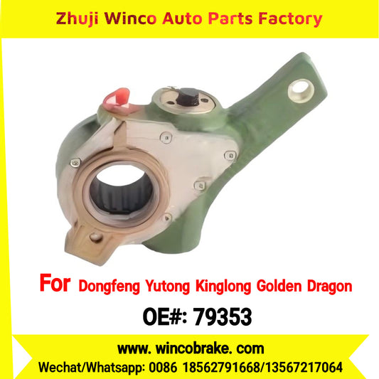 Winco OEM 79353 Automatic Slack Adjuster Straight 14 Teeth for Suit to China Dongfeng Yutong Kinglong Golden Dragon Bus Brake Parts Replace Haldex 79353