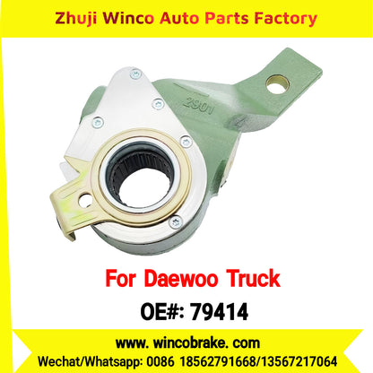 Winco OEM 79414 Automatic Slack Adjuster Suit to DAEWOO Trucks Parts LH 25 Teeth South Korea Southeast Asia Market To Replace Haldex 79414