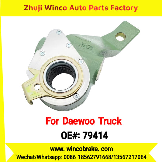 Winco OEM 79414 Automatic Slack Adjuster Suit to DAEWOO Trucks Parts LH 25 Teeth South Korea Southeast Asia Market To Replace Haldex 79414
