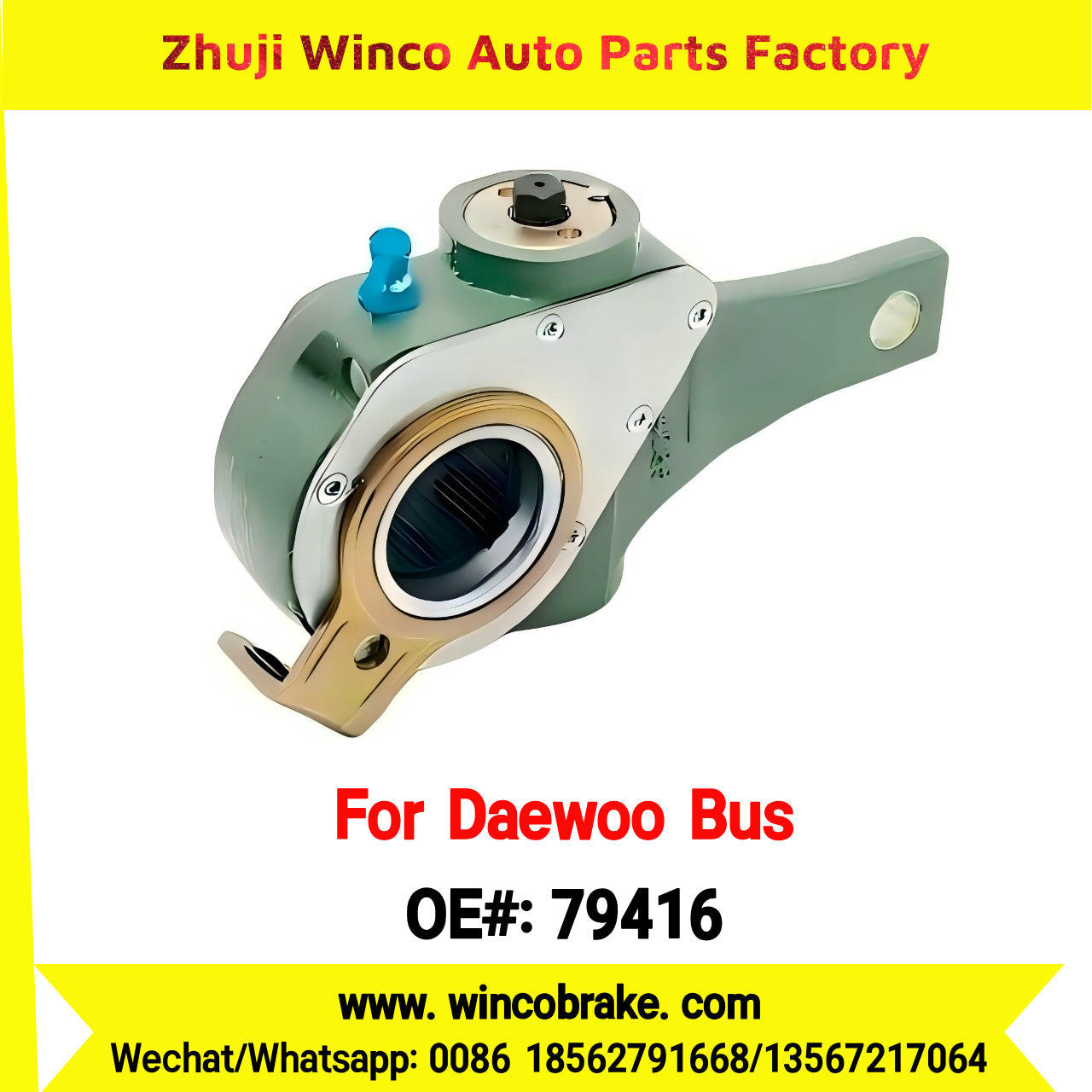 Winco OEM 79416 Export Automatic Slack Adjuster 79416 for Daewoo Bus