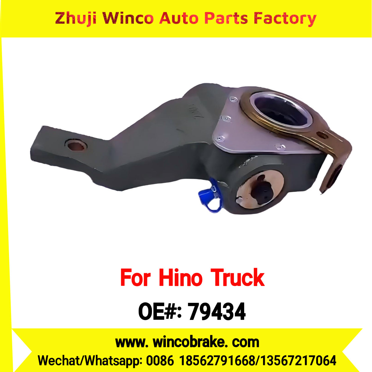 Winco OEM 79434 Supply Automatic Slack Adjuster to Fit Hino Truck Replaces Haldex 79434