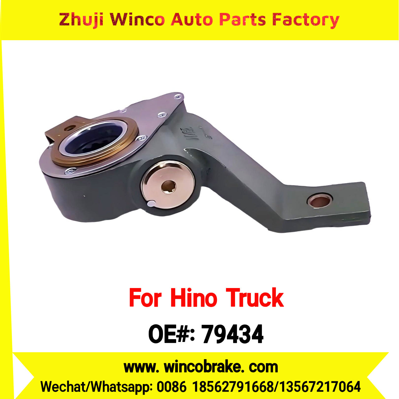 Winco OEM 79434 Supply Automatic Slack Adjuster to Fit Hino Truck Replaces Haldex 79434