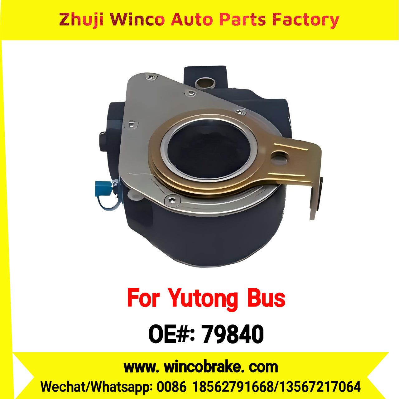 Winco OEM 79840 Automatic Slack Adjuster for Suit to Chinese Brand Buses ZK6119/ZK6129 Body Number 4084