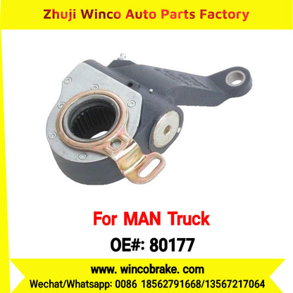 Winco OEM 80177 Automatic Slack Adjuster OEM 81.50610-6264 Fit MAN Truck and Bus Spare Parts RH 26 Teeth Replace Haldex 80177