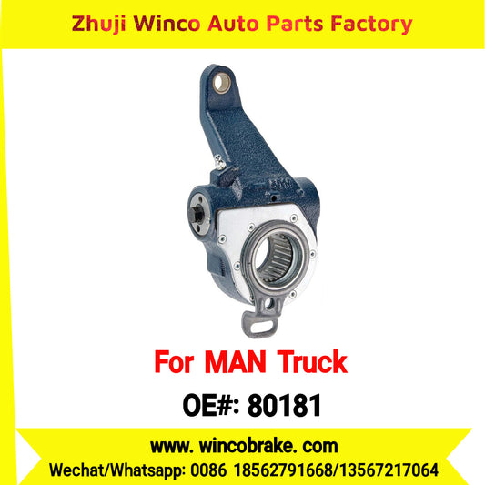 Winco OEM 80181 Automatic Slack Adjuster OEM 81.50610-6262 Fit MAN Truck and Bus Spare Parts RH 26 Teeth Replace Haldex 80181